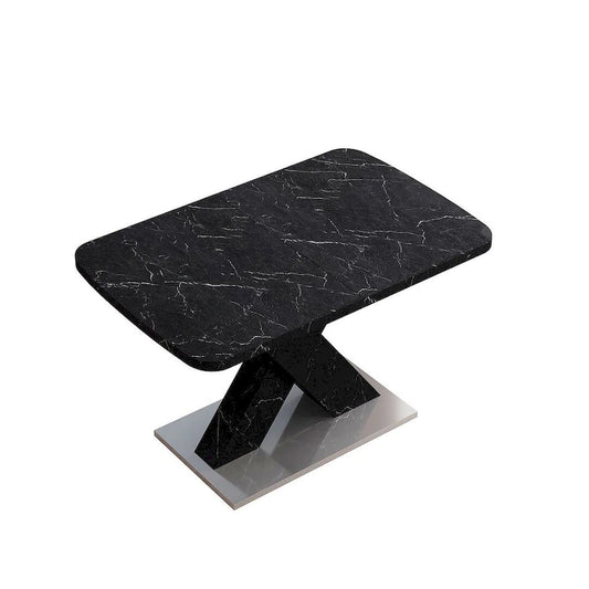 Modern 47.24 -62.99 L Marble Square Dining Table