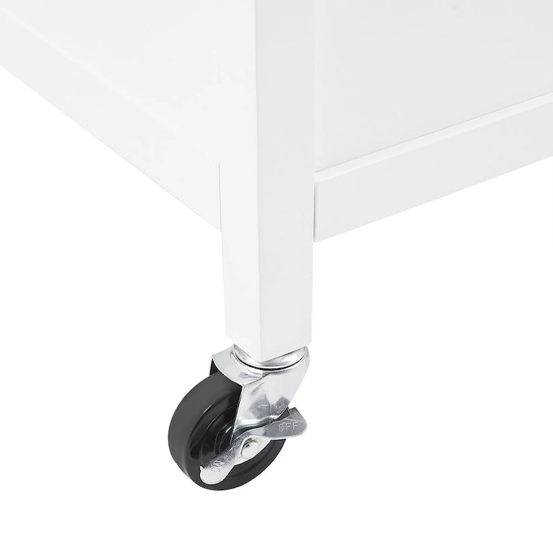 Crosley Soren Stainless Steel Top Kitchen Island/Cart - 18.13d x 42.13w x 37.5h