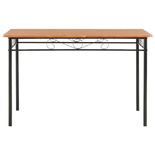 vidaXL Dining Table Brown 47.2 x27.6 x29.5 MDF