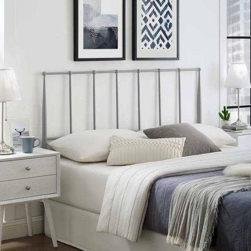 Copper Grove Toretsk Stainless Steel Queen Headboard