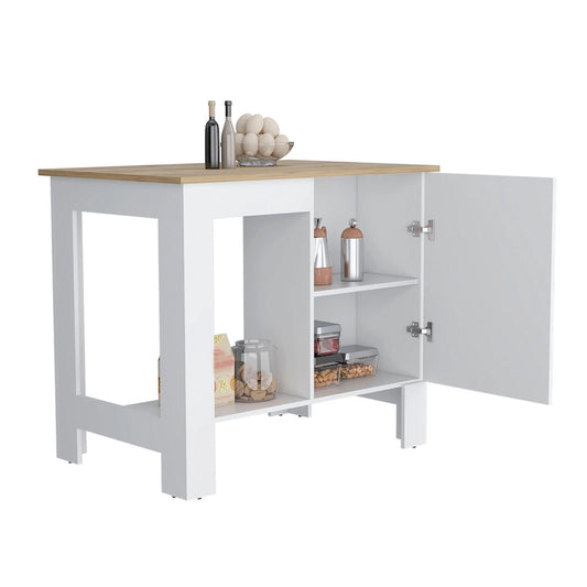 Wooden Kitchen Island