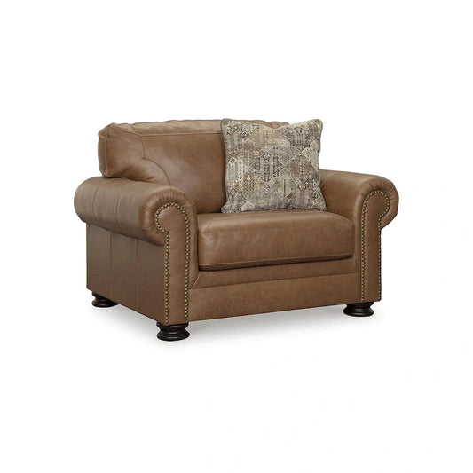 Signature Design by Ashley Carianna Caramel Oversized Chair - 54 W x 40 D x 40 H