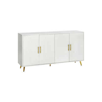 60 TV Stand with Antique Handles, Storage & Adjustable Shelves