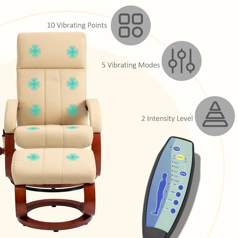 Modern 26  Swivel Recliner Chair