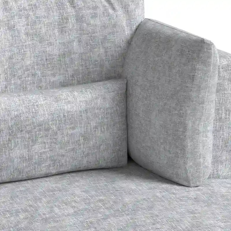 Chenille Swivel 34.7  Wide Soft Modern Upholstered Accent Chair
