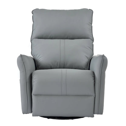 Power Swivel Rocker Recliner Chair for Adults, 270 Swivel Rocking Recliner Chair,Electric Small Recliners, for Living Room