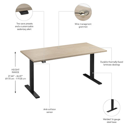 Bush Business Furniture Move 60 Series 60x30 Adjustable Standing Desk