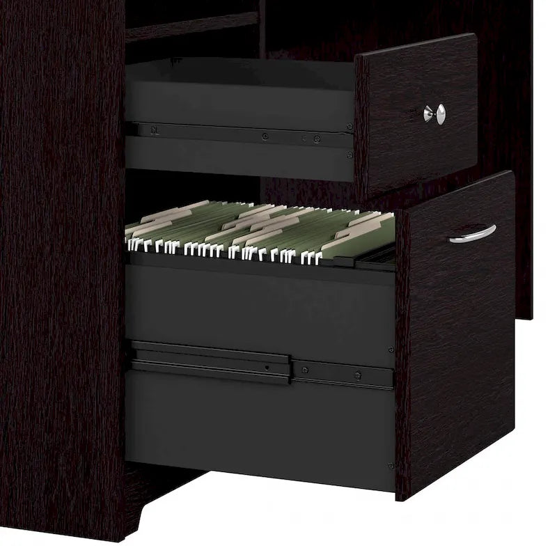 Cabot 72W L Shaped Computer Desk with Storage by Bush Furniture