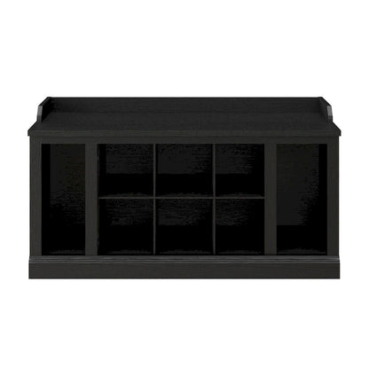 Woodland 40W Shoe Storage Bench with Shelves by Bush Furniture