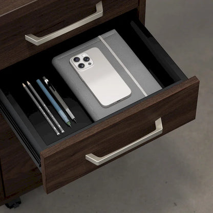 Bush Business Furniture Vista Wardrobe Cabinet with Drawers