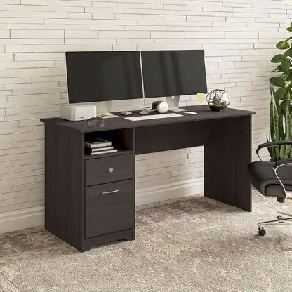 Bush Furniture Cabot 60W Computer Desk with Drawers and Storage