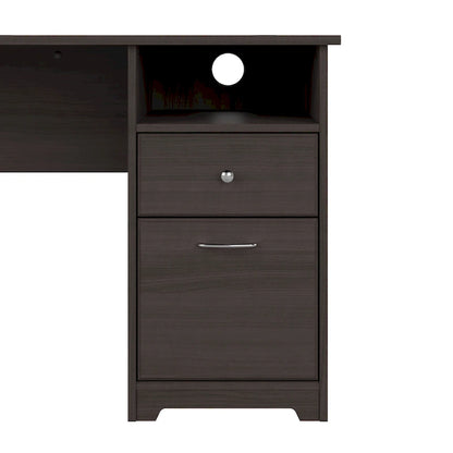 Bush Furniture Cabot 60W Computer Desk with Drawers and Storage