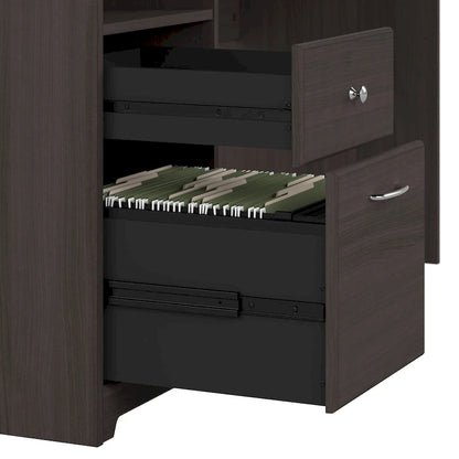 Bush Furniture Cabot 60W Computer Desk with Drawers and Storage