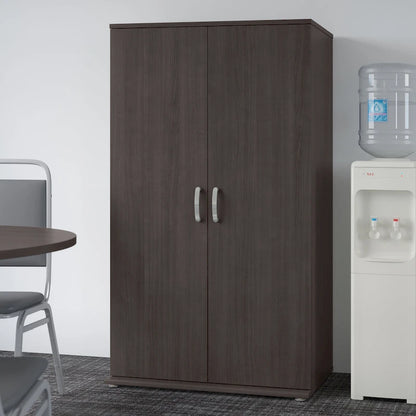 Bush Business Furniture Universal Tall Storage Cabinet with Shelves