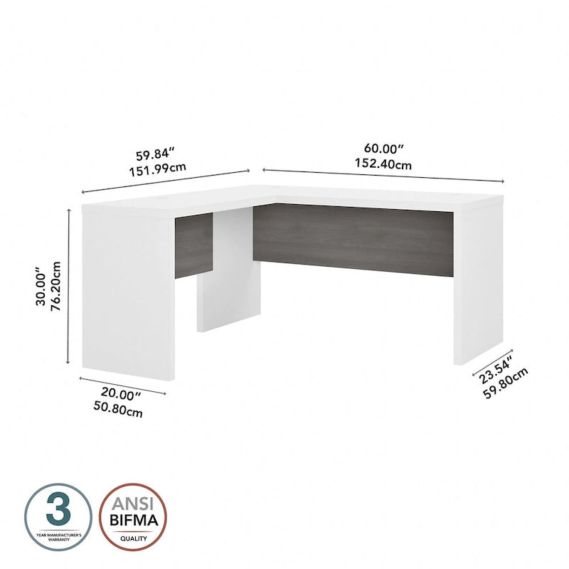 Echo L Shaped Desk by Bush Business Furniture