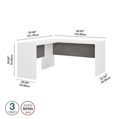 Echo L Shaped Desk by Bush Business Furniture
