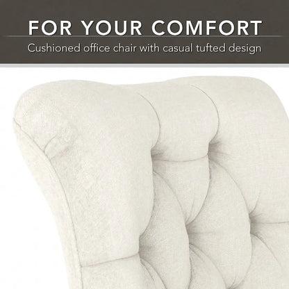 Salinas Mid Back Tufted Office Chair by Bush Furniture