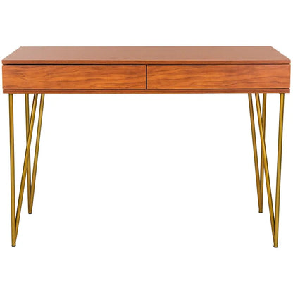SAFAVIEH Pine Natural 2-drawer Desk