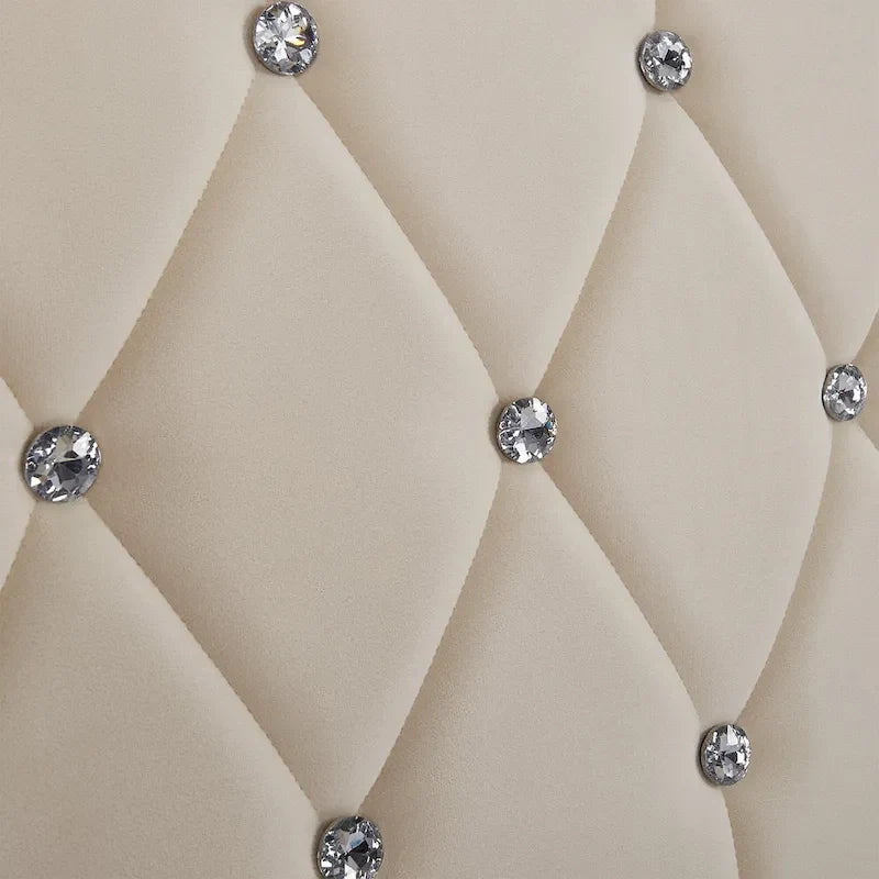 Upholstered Headboard, Diamond Tufted Adjustable Headboard from 39.8  to 49.8 , Queen Headboard/ King Headboard