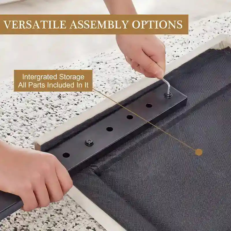Upholstered Headboard, Diamond Tufted Adjustable Headboard from 39.8  to 49.8 , Queen Headboard/ King Headboard