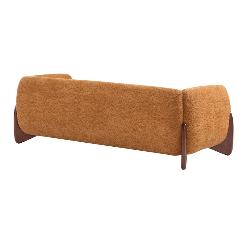 Alma Upholstered Boucle 3-Seat Sofa by Christopher Knight Home