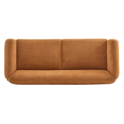 Alma Upholstered Boucle 3-Seat Sofa by Christopher Knight Home
