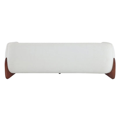 Alma Upholstered Boucle 3-Seat Sofa by Christopher Knight Home