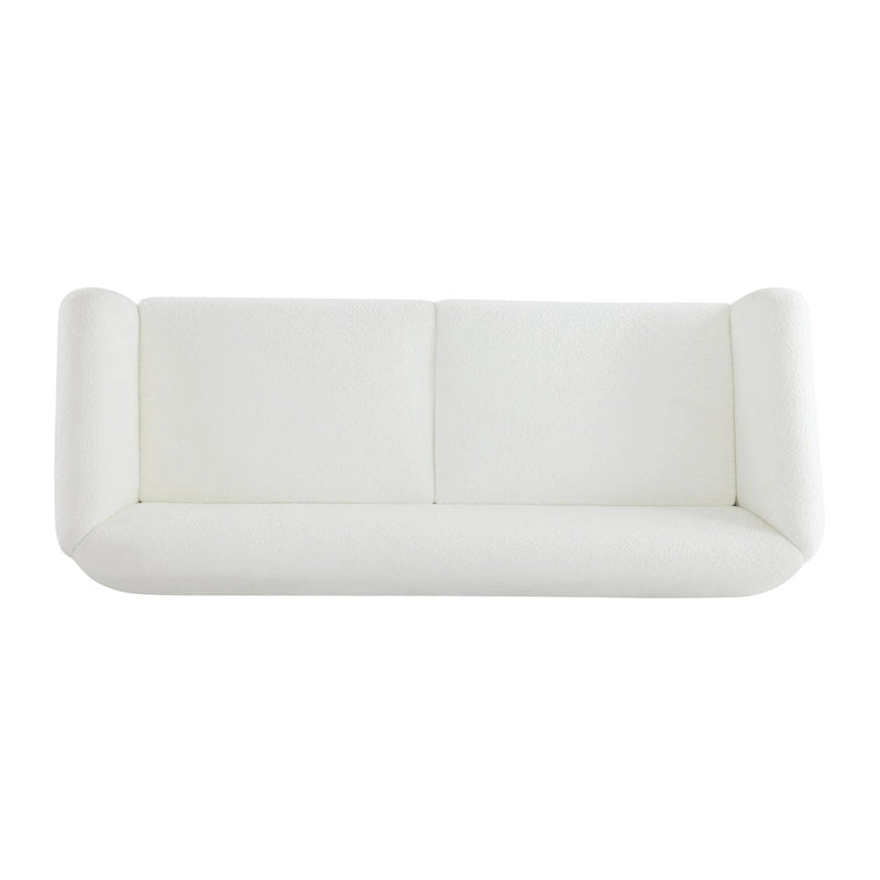 Alma Upholstered Boucle 3-Seat Sofa by Christopher Knight Home