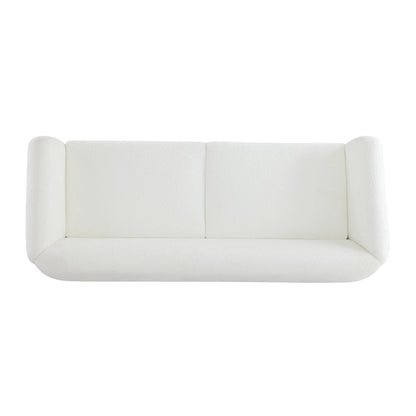 Alma Upholstered Boucle 3-Seat Sofa by Christopher Knight Home