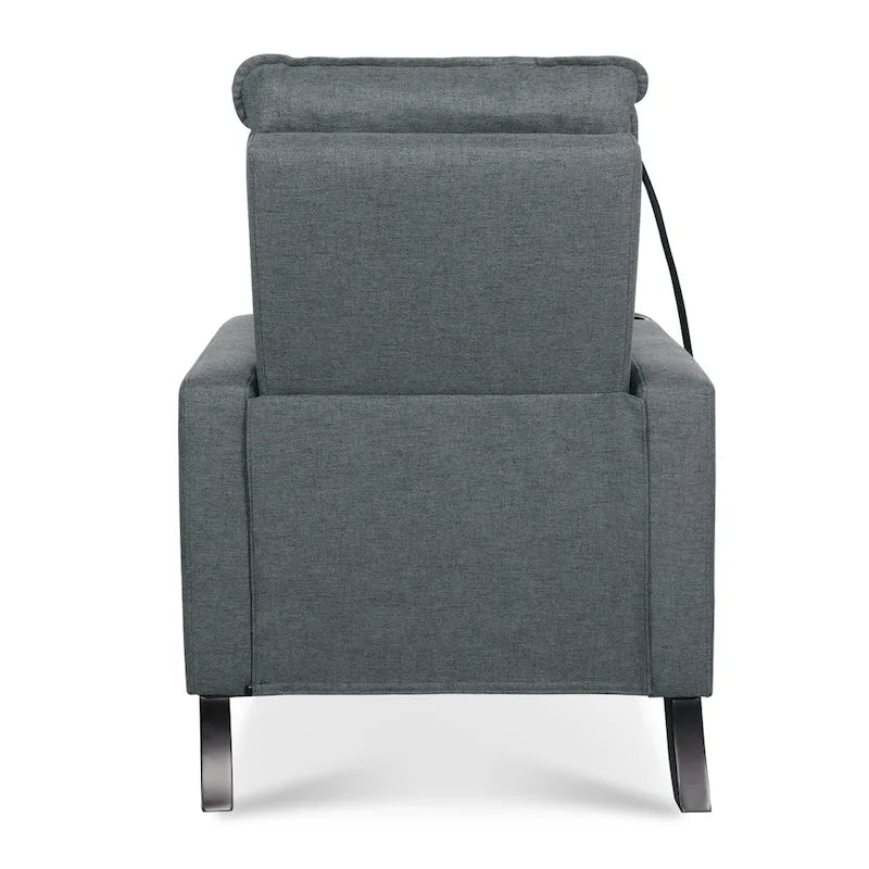 Adjustable Recliner Sofa with Built-in Cup Holder & Storage Compartment