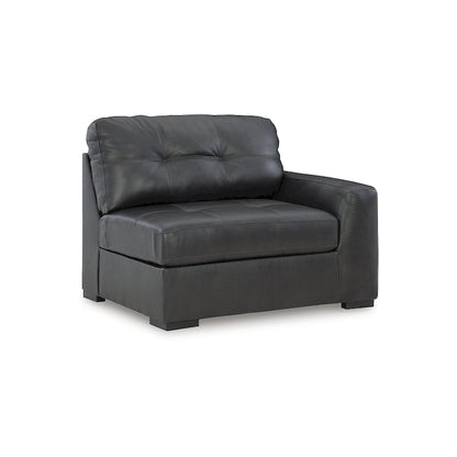Signature Design by Ashley Brindley Pier Gray 5-Piece Sectional - 128W x 128D x 40H