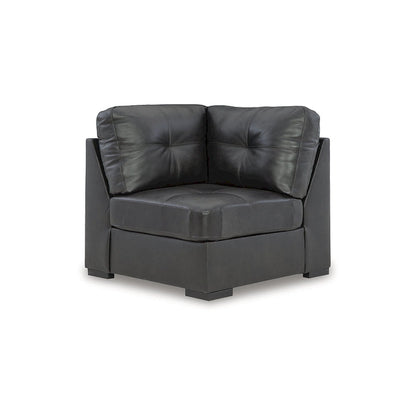 Signature Design by Ashley Brindley Pier Gray 5-Piece Sectional - 128W x 128D x 40H