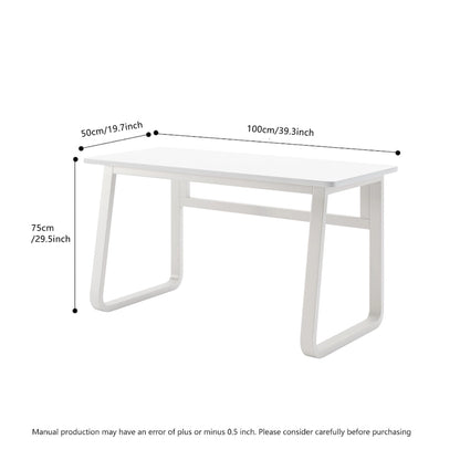 Minimalist Computer workbench Student writing Desk with Spacious Surface for Home Office or Study Areas