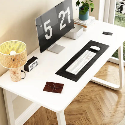 Minimalist Computer workbench Student writing Desk with Spacious Surface for Home Office or Study Areas