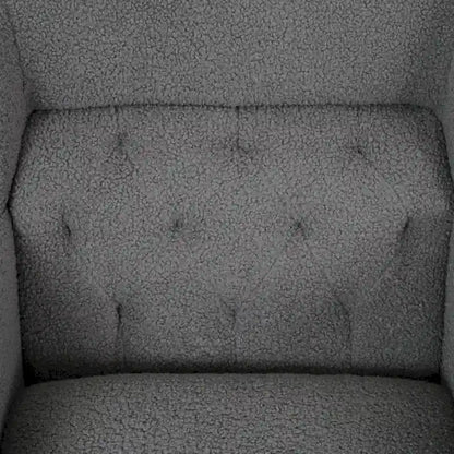 Roomfitters Upholstered Accent Chair Tufted Armchair for Living Room and Bedroom