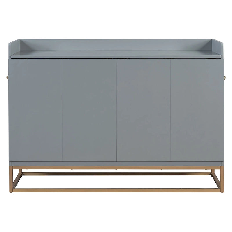 Queen Murphy Bed with Cabinet Design, Multi-Functional, 400lb Capacity