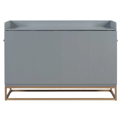 Queen Murphy Bed with Cabinet Design, Multi-Functional, 400lb Capacity