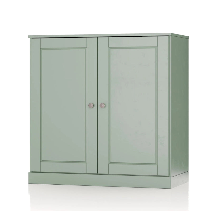 Palace Imports 100% Solid Wood 32  Bathroom Cabinet with Solid Doors, 2-Drawers and Adjustable Shelves