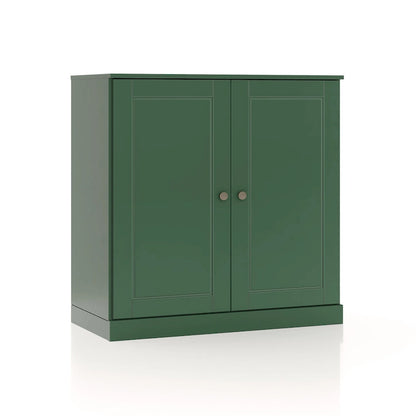 Palace Imports 100% Solid Wood 32  Bathroom Cabinet with Solid Doors, 2-Drawers and Adjustable Shelves