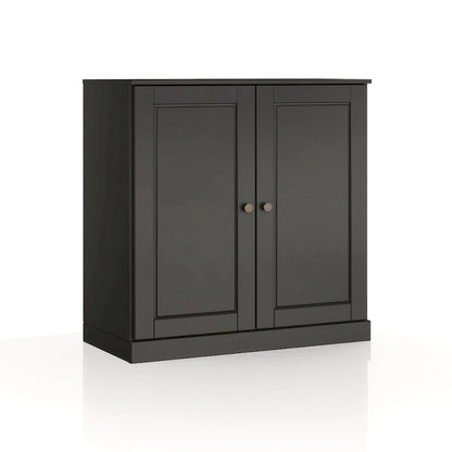 Palace Imports 100% Solid Wood 32  Bathroom Cabinet with Solid Doors, 2-Drawers and Adjustable Shelves