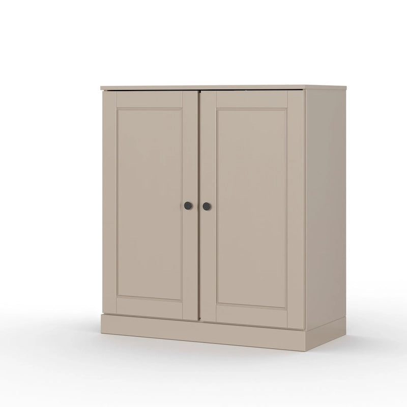Palace Imports 100% Solid Wood 32  Bathroom Cabinet with Solid Doors, 2-Drawers and Adjustable Shelves