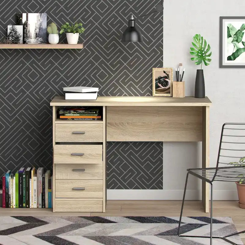 Porch & Den Skylar 4-drawer Desk