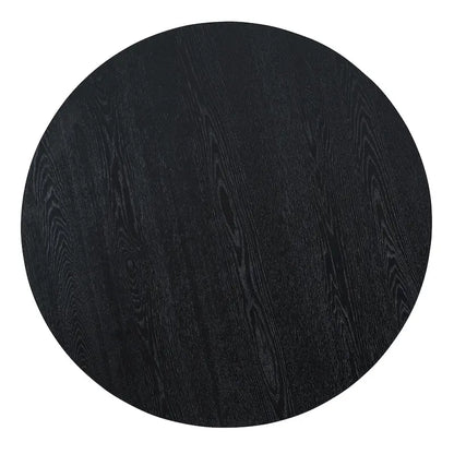 Retro Round Dining Table Minimalist Elegant Table