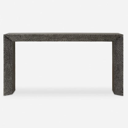 Uttermost 24594 Thoreau 62  Wide Elm Wood Veneer Console Table