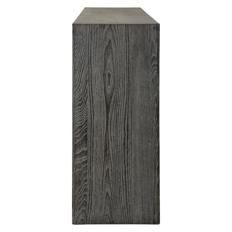 Uttermost 24594 Thoreau 62  Wide Elm Wood Veneer Console Table