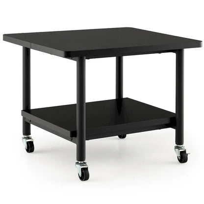 Gymax Printer Stand w/ Storage Under Desk Printer Table w/ 4 Wheels - See Details
