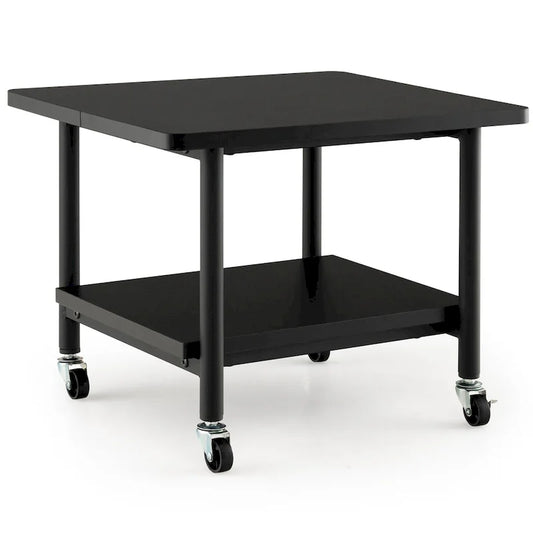 Gymax Printer Stand w/ Storage Under Desk Printer Table w/ 4 Wheels - See Details