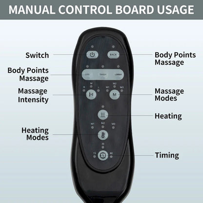 Power Lift Recliner with Massage, Lumbar Heating, USB Charging & Cup Holders, Modern Ergonomic Design