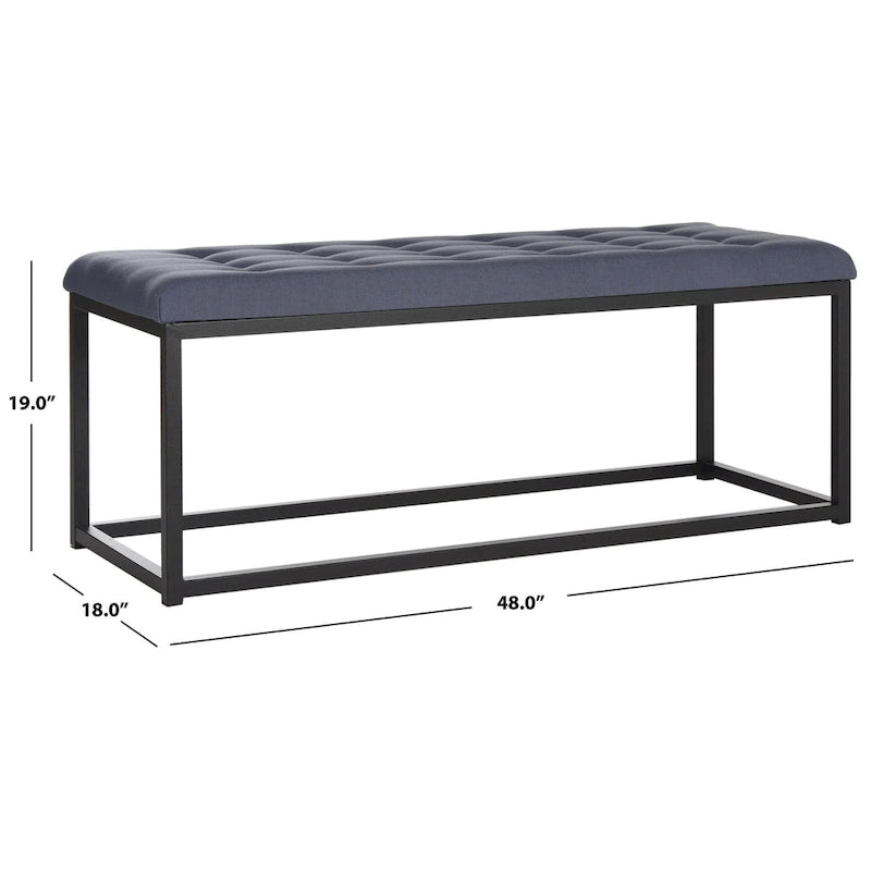 SAFAVIEH Nejla Bench - 48  x 18  x 19