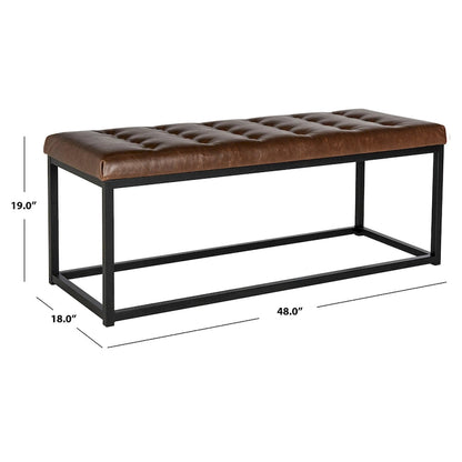 SAFAVIEH Nejla Bench - 48  x 18  x 19